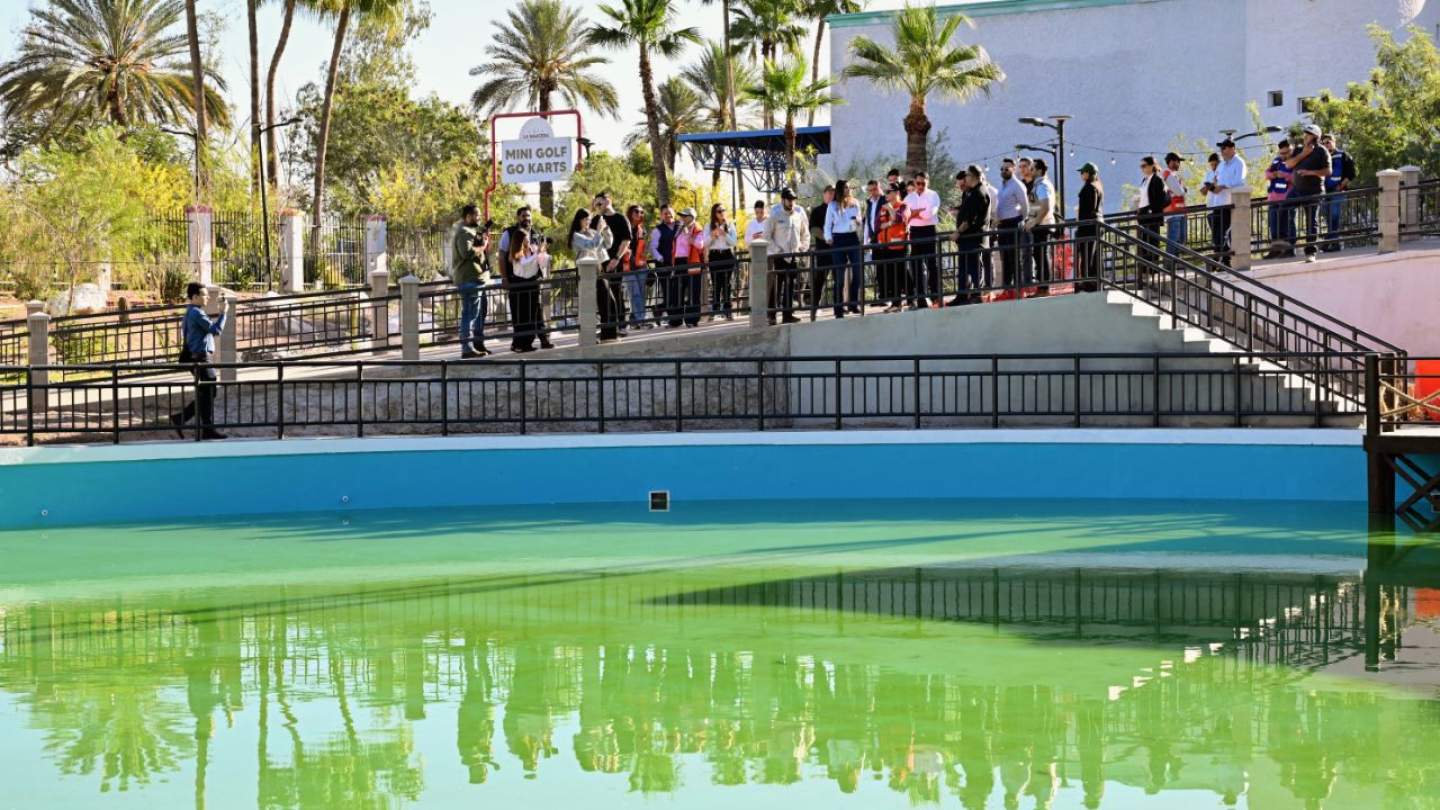 Avanza preparación para celebración encabezada por el gobernador Durazo por el Primer Aniversario del Bosque Urbano La Sauceda